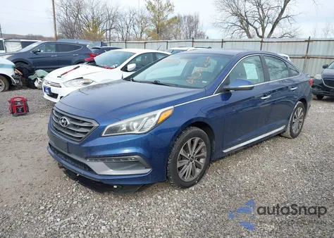2015 Hyundai Sonata Sport from USA, damaged, VIN 5NPE34AF2FH251024